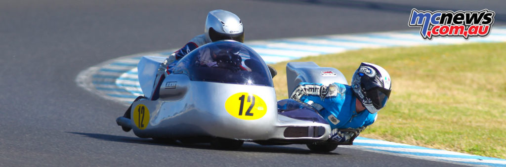 2017 Island Classic - Post Classic Sidecars - Doug Chivas/Scoobie Breen - Image: Cameron White