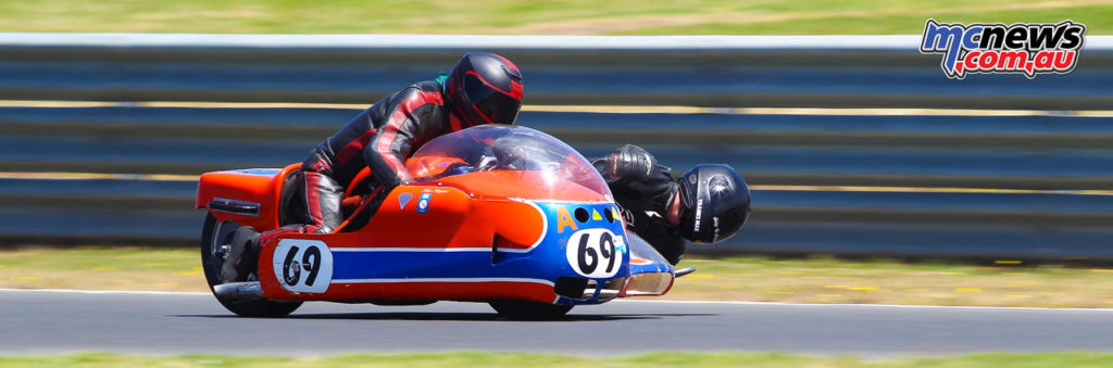 2017 Island Classic - Post Classic Sidecars - Max Hooper/Brad Gorrie - Image: Cameron White