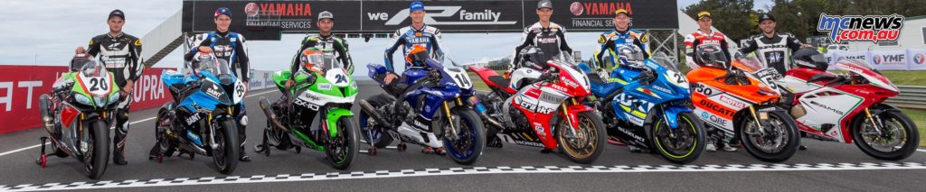 Eight different manufacturers on the grid for ASBK 2017 - Image by TBG
