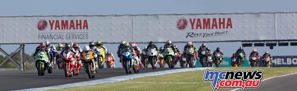 ASBK 2017 - Round One - Phillip Island - Race One - Image by TBG