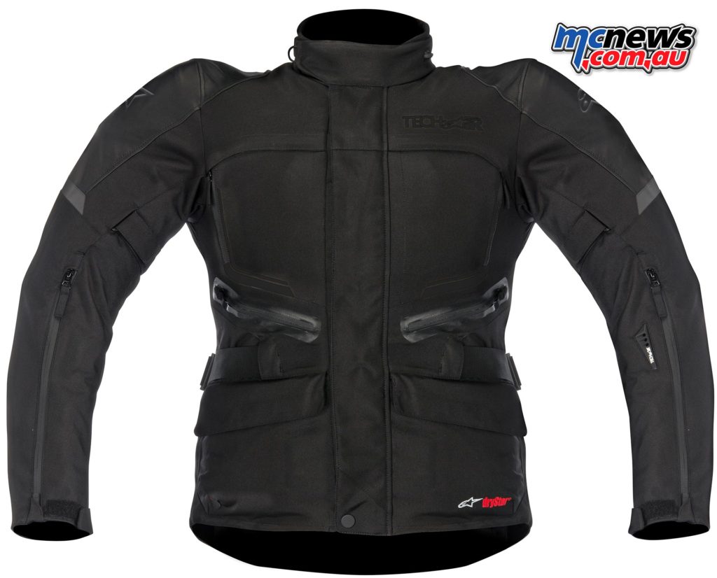 Alpinestars Valpariso Jacket with Tec-Air vest inflated