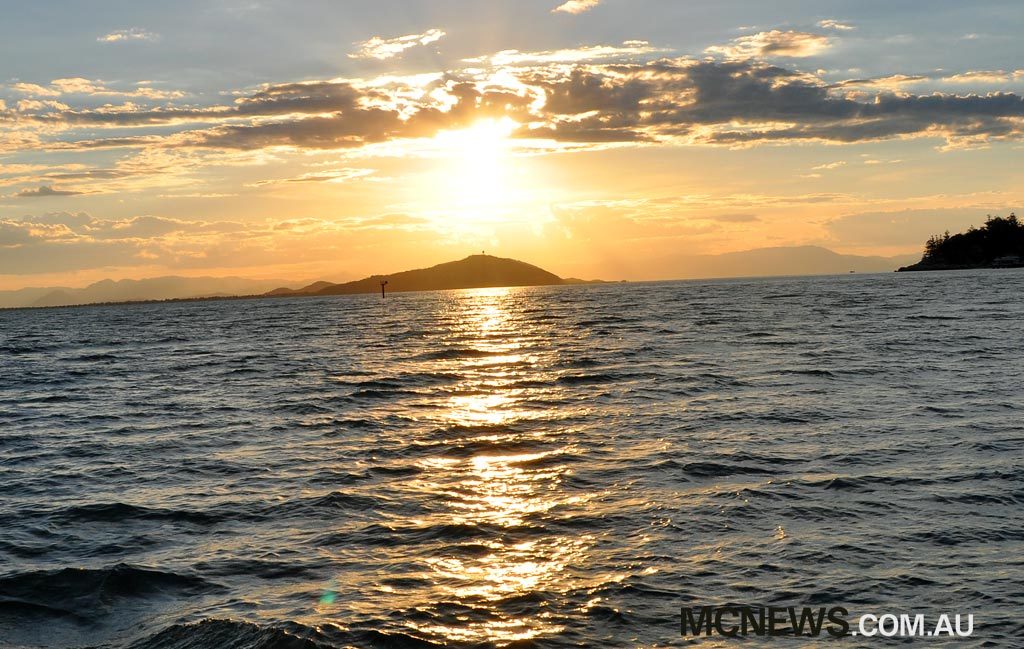 Riding Around Australia - Sunset at Townsville