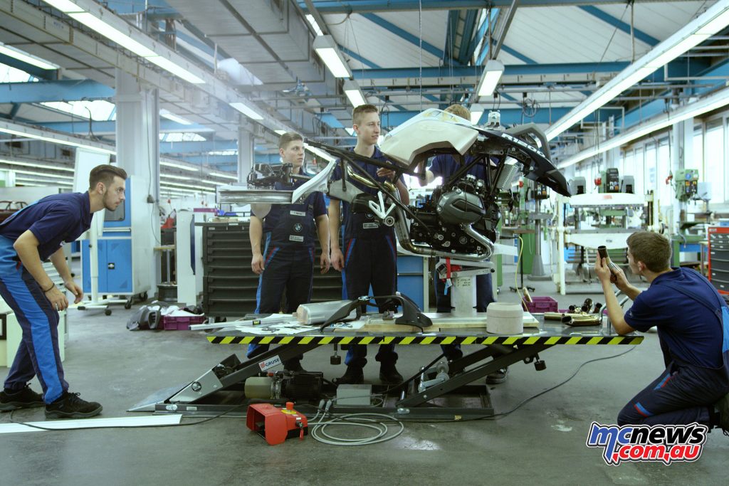 A life size BMW Hover Ride Concept vehicle was built