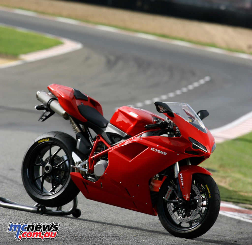 Ducati's 1098 featured monobloc radial brakes in 2007