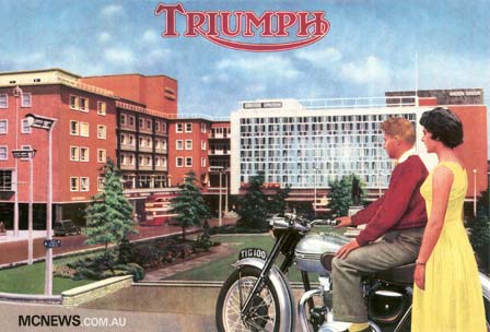The Triumph Factory at Coventry