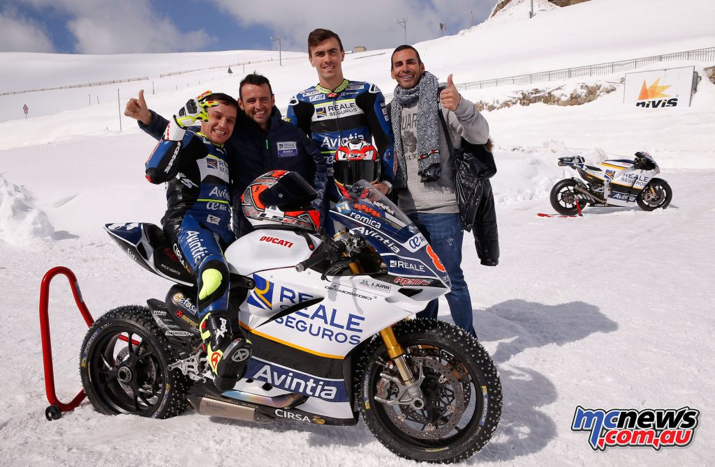 2017 Reale Avintia Racing Team launch in Andorra - Loris Baz and Hector Barbera