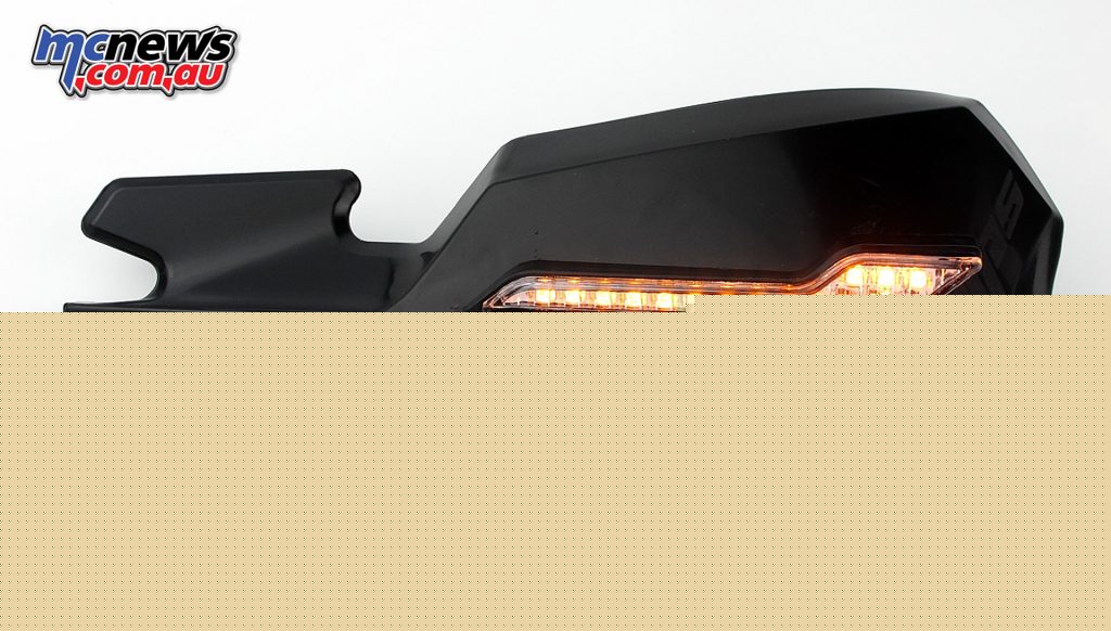 Barkbusters LED Position lights and indicators on VPS handguards