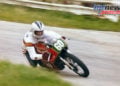Steve Trinder with his fairings still intact - Hume Weir, 1976