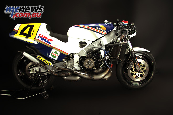 1985 Honda NSR500 as ridden by Freddie Spencer to win the Championship in 1985.