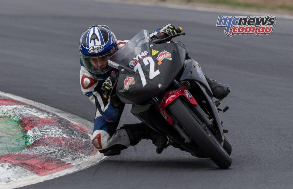 Ben Baker set the GP Juniors pace at Winton on Friday - Image by Andrew Gosling