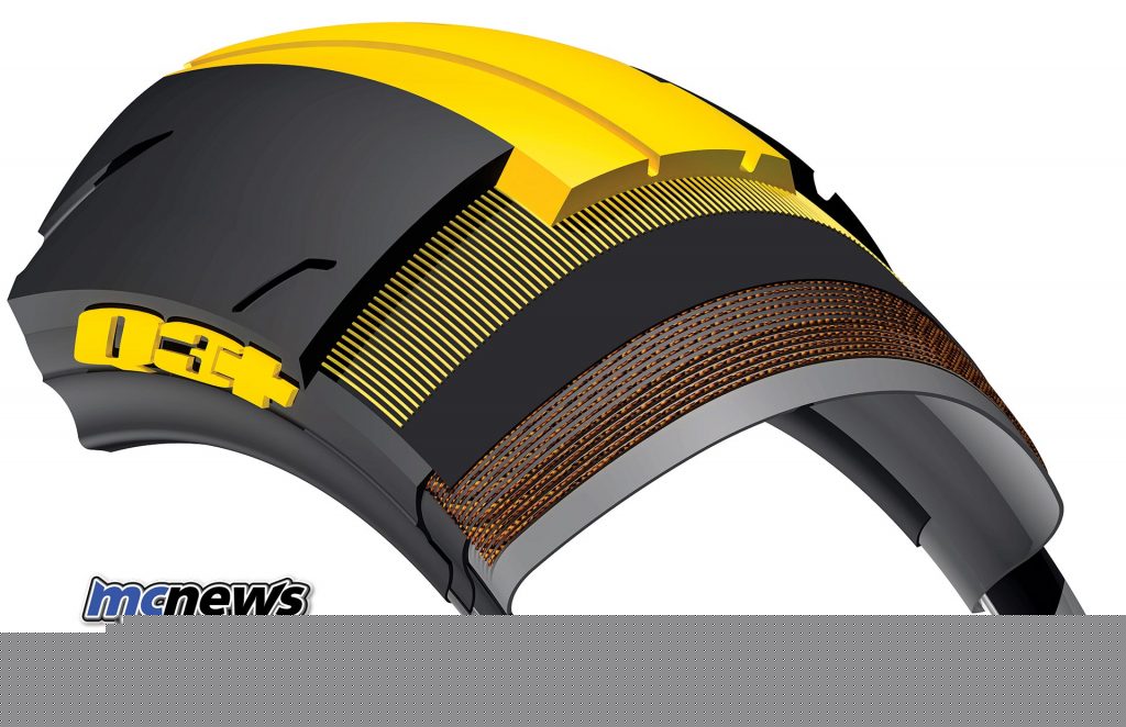 Dunlop's Sportmax Q3+ features Carbon Fiber Technology and JLB construction