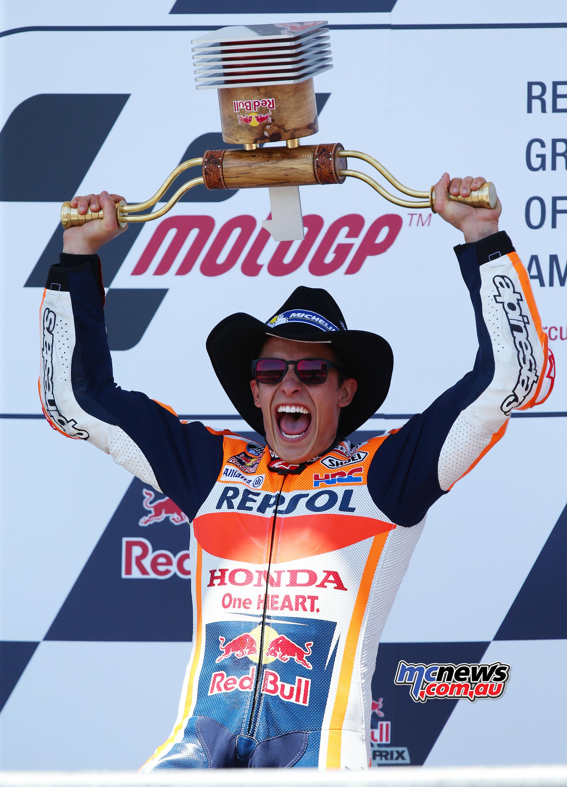 MotoGP-2017-Rnd3-COTA-Marquez_17GP03_5918_AN Marc Marquez - COTA 2017 - Image by AJRN