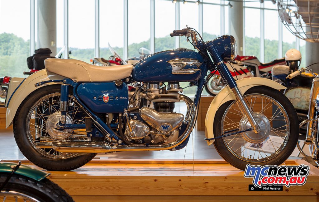 The Barber Vintage Motorsports Museum - Matchless G9 twin