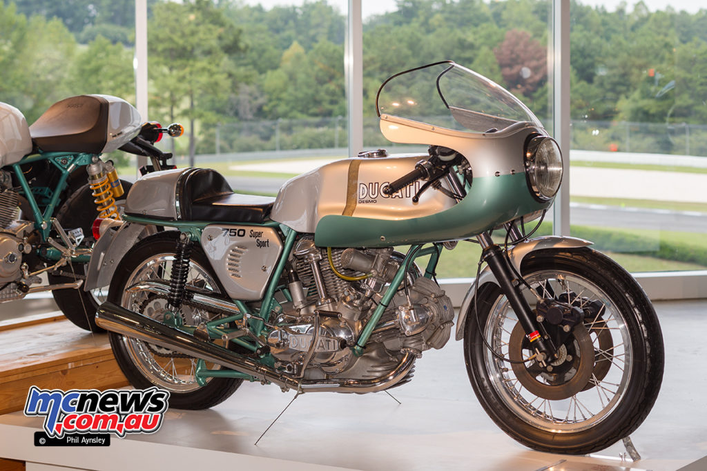The Barber Vintage Motorsports Museum - Ducati 750SS ' Greenframe'