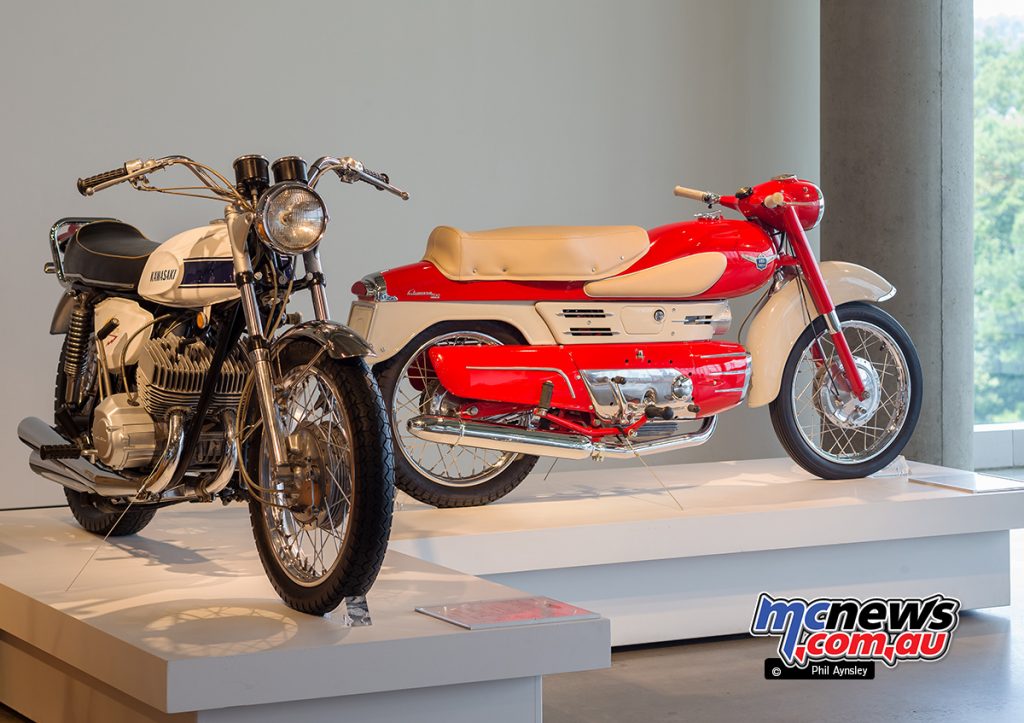 The Barber Vintage Motorsports Museum - Kawasaki H1 Mach III 500