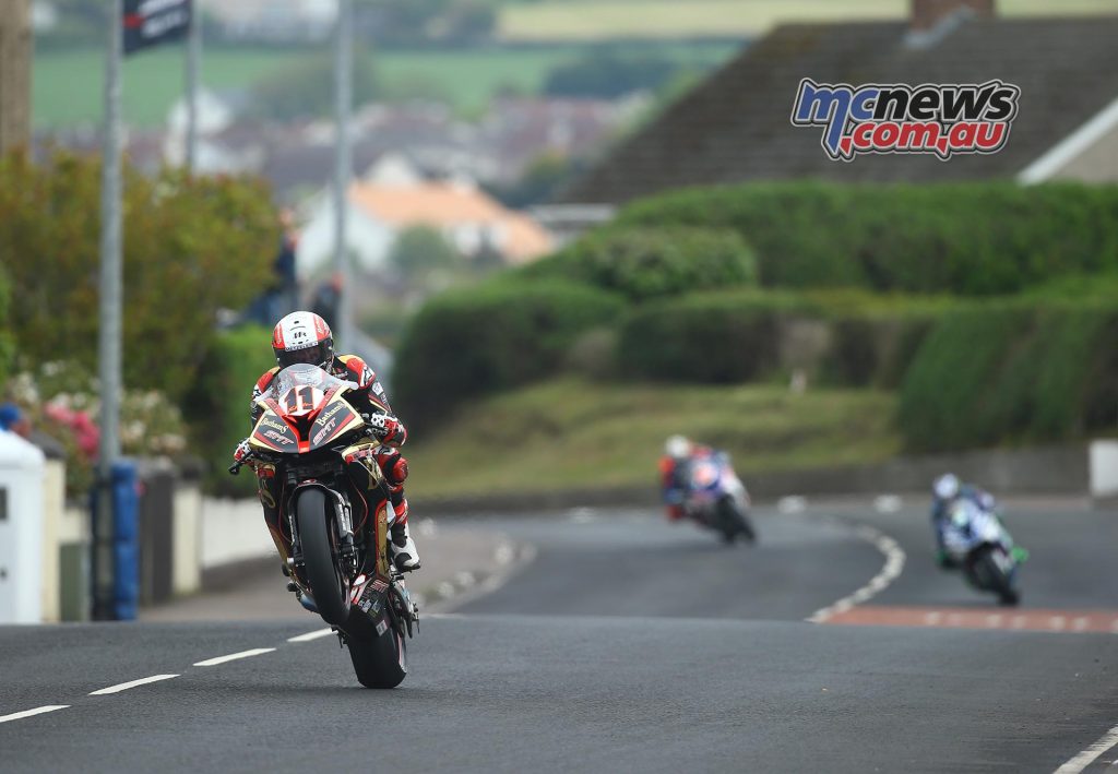 MIchael Rutter on the Superbike - Image by Double Red