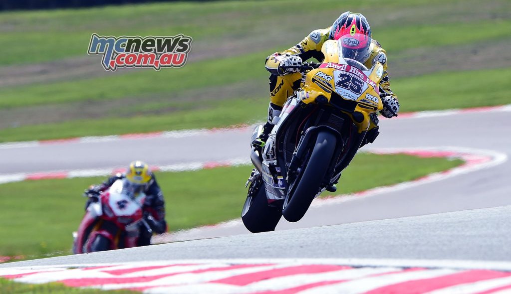 Josh Brookes in action at Oulton Park earlier this year