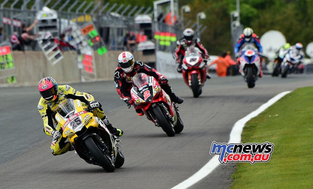 Josh Brookes in action at Oulton Park earlier this year