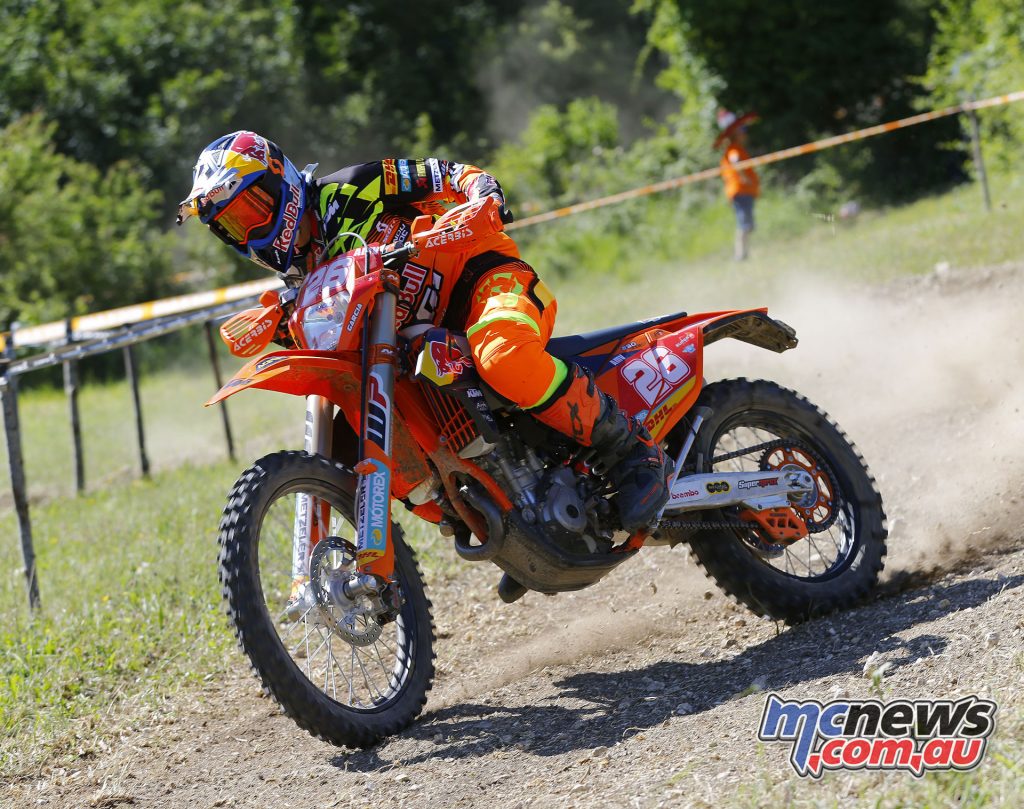 Josep Garcia took home the double win in the Enduro 2 class in Italy