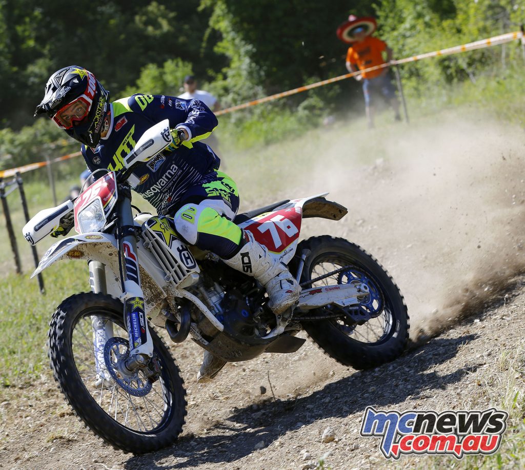 Pascal Rauchenecker took the final podium position on Day 1