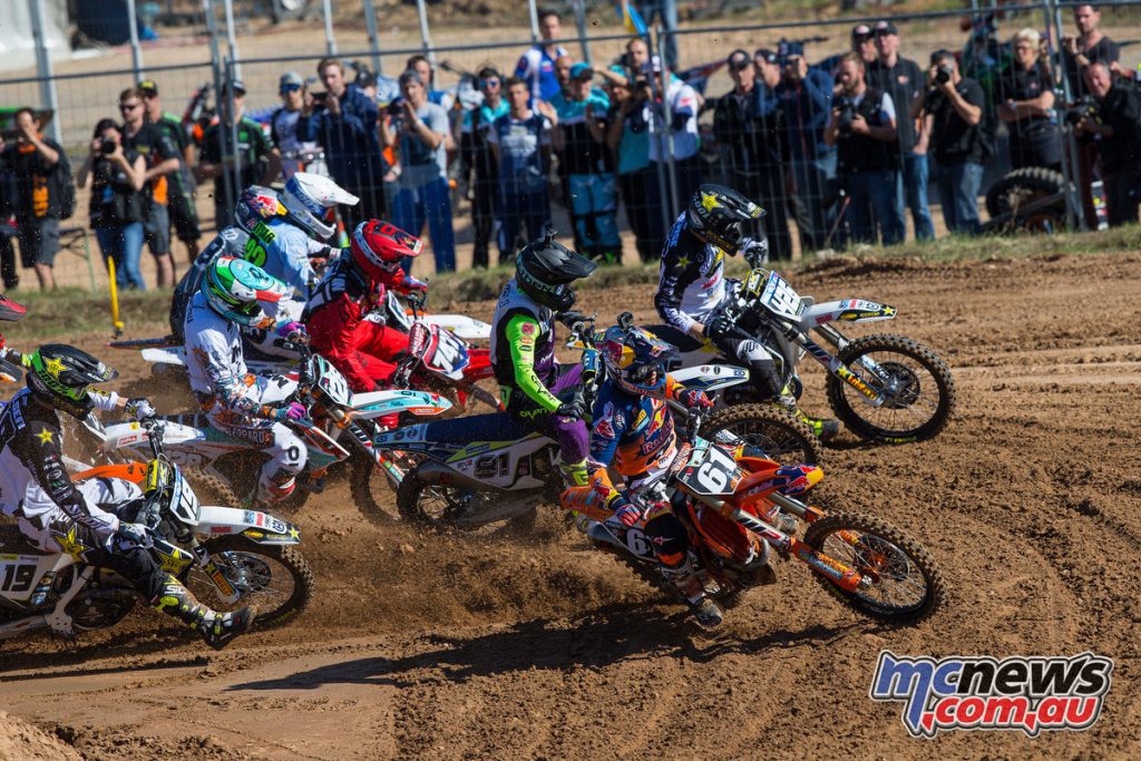 Jorge Prado leads the MX2 field