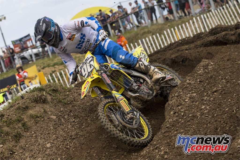 It was a challenging weekend for Hunter Lawrence who still managed to finish fourth in MX2