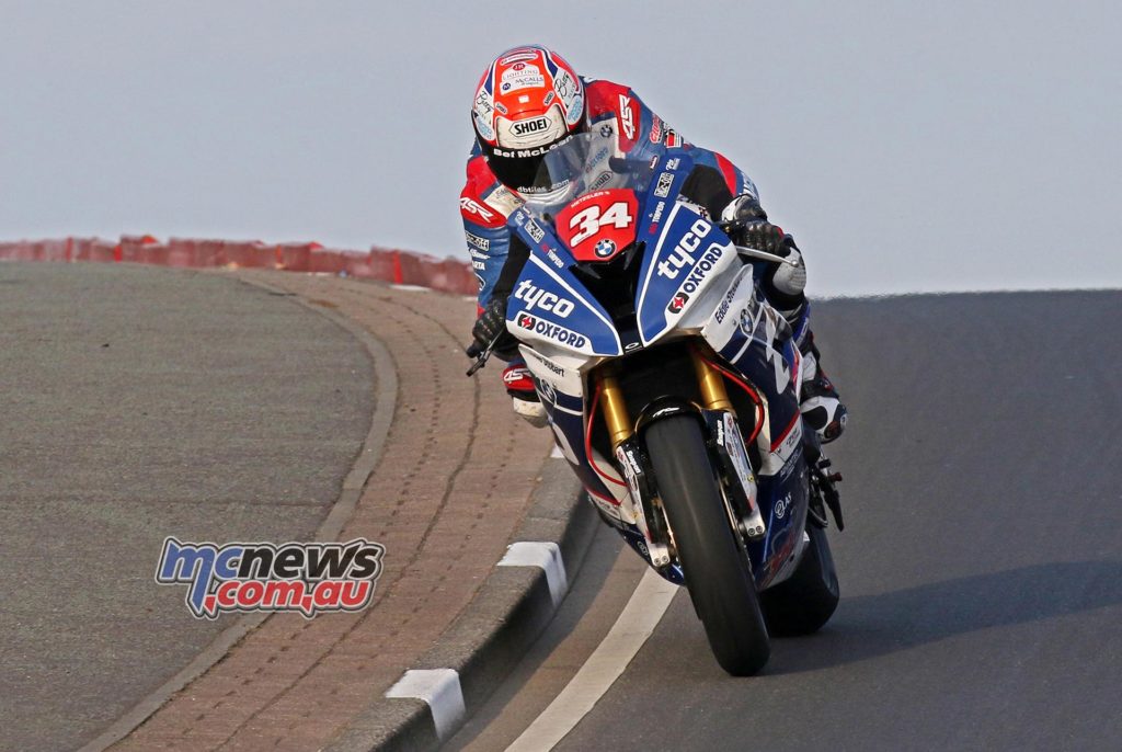 Alastair Seeley smashed the Superstock lap record on way to his 18th NW200 victory