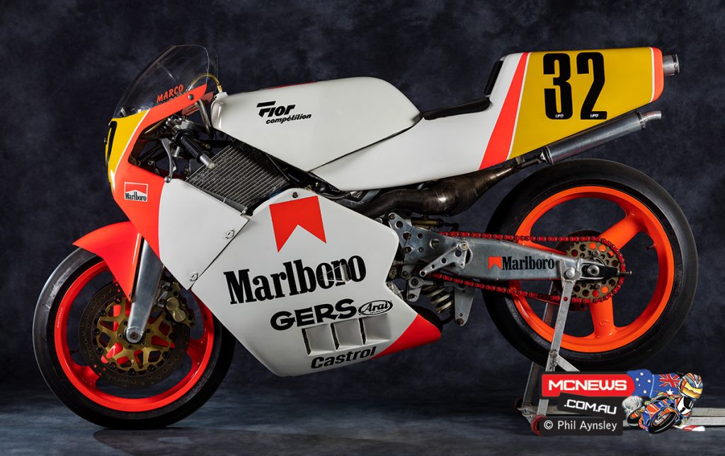 The 1989 Fior 500 GP - Ridden to a best placing of 18th
