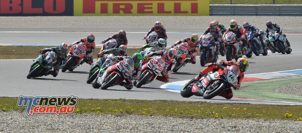 It was a tough weekend for Ducati, with Davies forced to retire in Race 1, but taking a podium position in Race 2, while Melandri crashed out of Race 2.