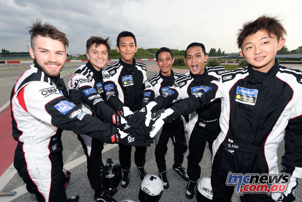 Yamaha VR46 Master Camp - Day Two - Friendly camaraderie among the students