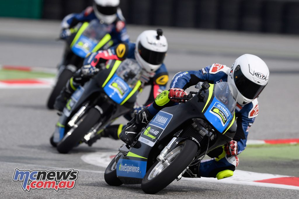 Yamaha VR46 Master Camp - Day Two - On track on two wheels before switching to four