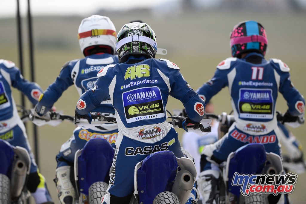 Yamaha VR46 Master Camp - Day Three - Heading out onto the dirt