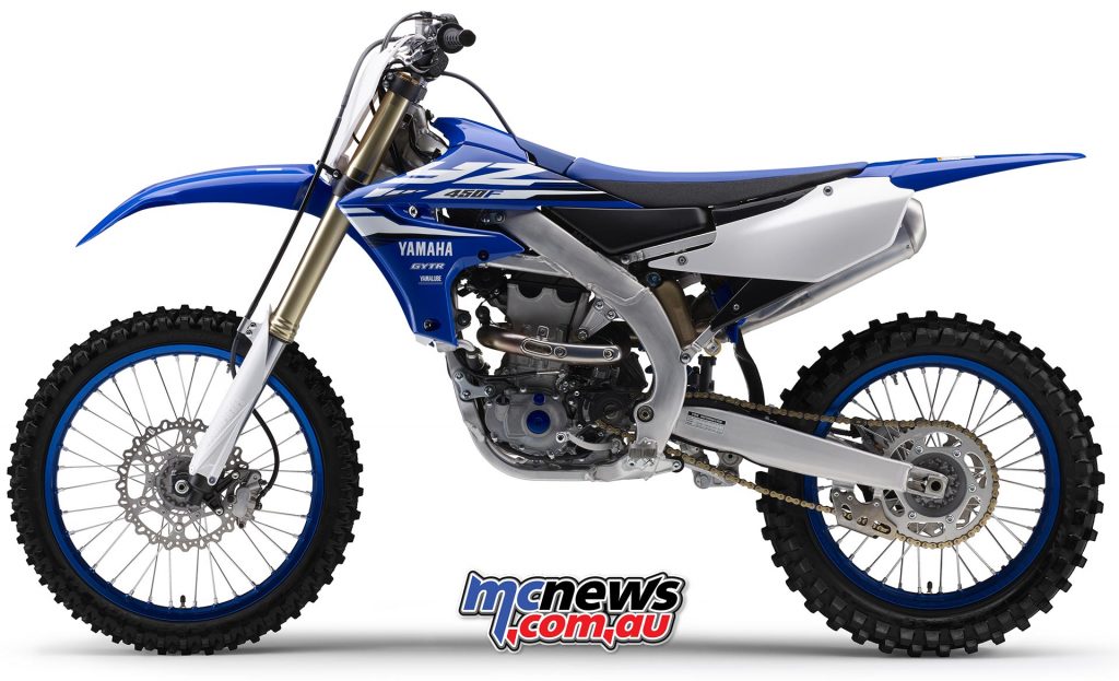 The 2017 YZ450F boasts a host of improvements
