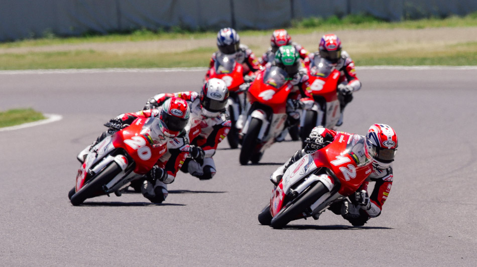 The Asia Talent Cup field in Race 2