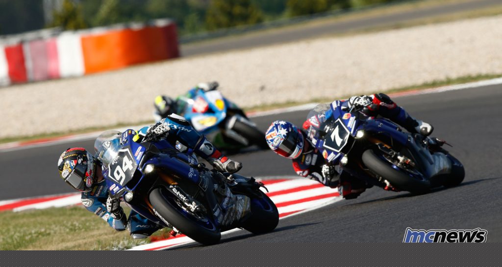 GMT Yamaha and YART Yamaha battling it out