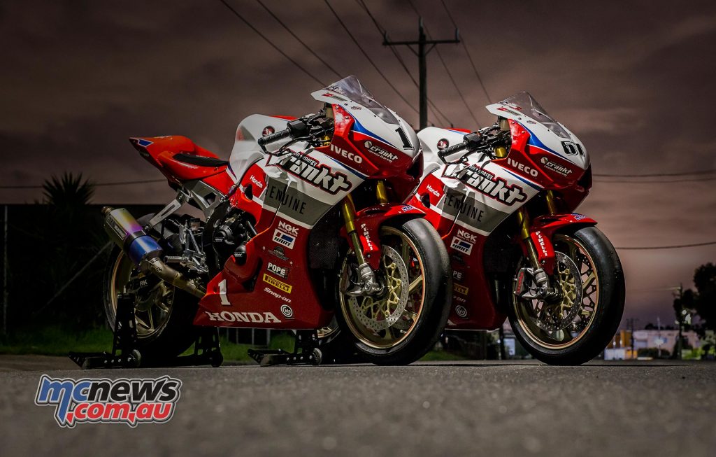 Crankt Protein Honda to make competitive debut at Hidden Valley ASBK - Image by Carl Parisella