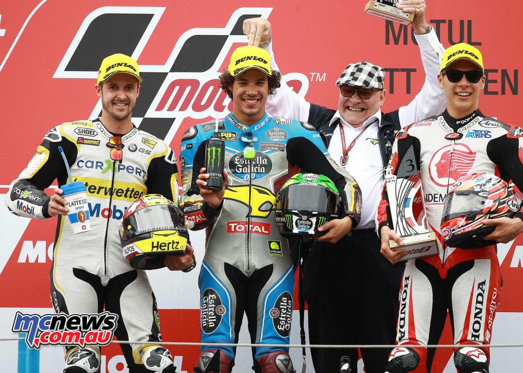 MotoGP 2017 - Round Eight - Assen - Moto2 Race Results Franco Morbidelli (ITA - Kalex) 39'39.120 Thomas Lüthi (SWI - Kalex) + 0.158 Takaaki Nakagami (JPN - Kalex) + 0.630