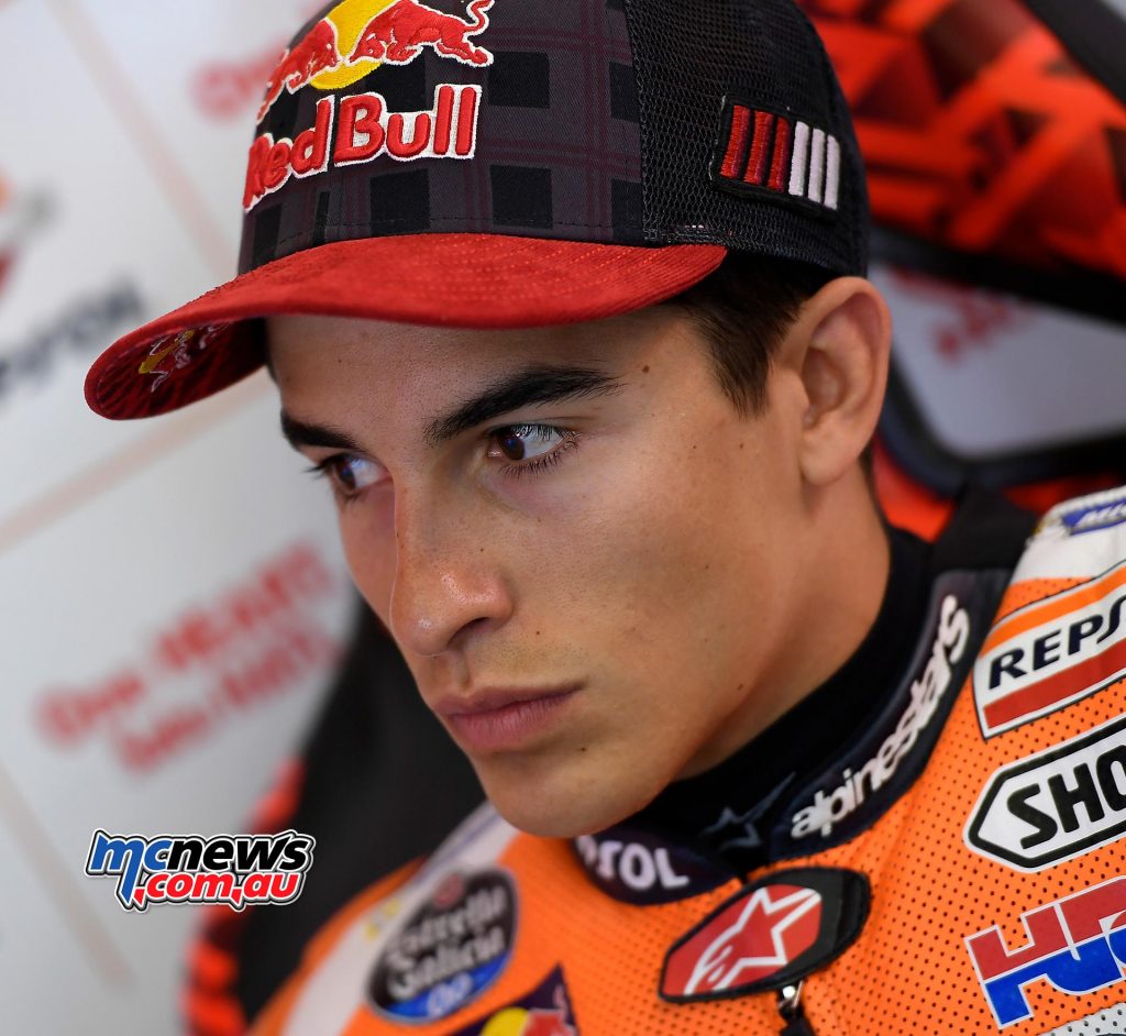Marc Márquez pleased his home crowd by topping timesheets as MotoGP got underway at Catalunya