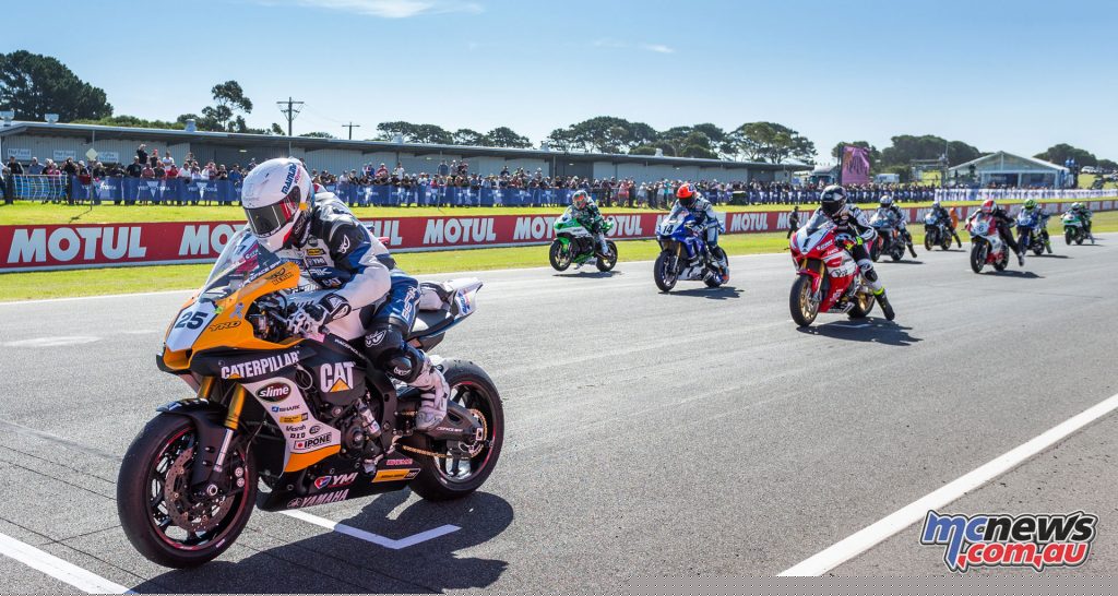 Superbikes at the Phillip Island Championship Round 1 - Image by TBG Photography