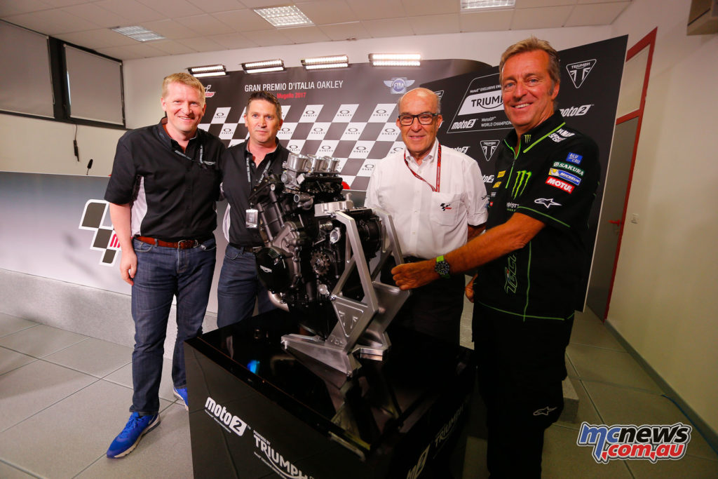 Triumph announced as engine provider for Moto2 from 2019