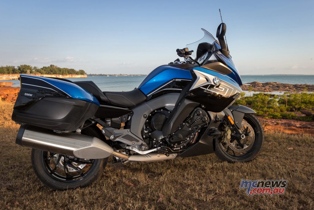 The BMW K 1600 GT overlooking Darwin's Fannie Bay - Image by Andrew Gosling