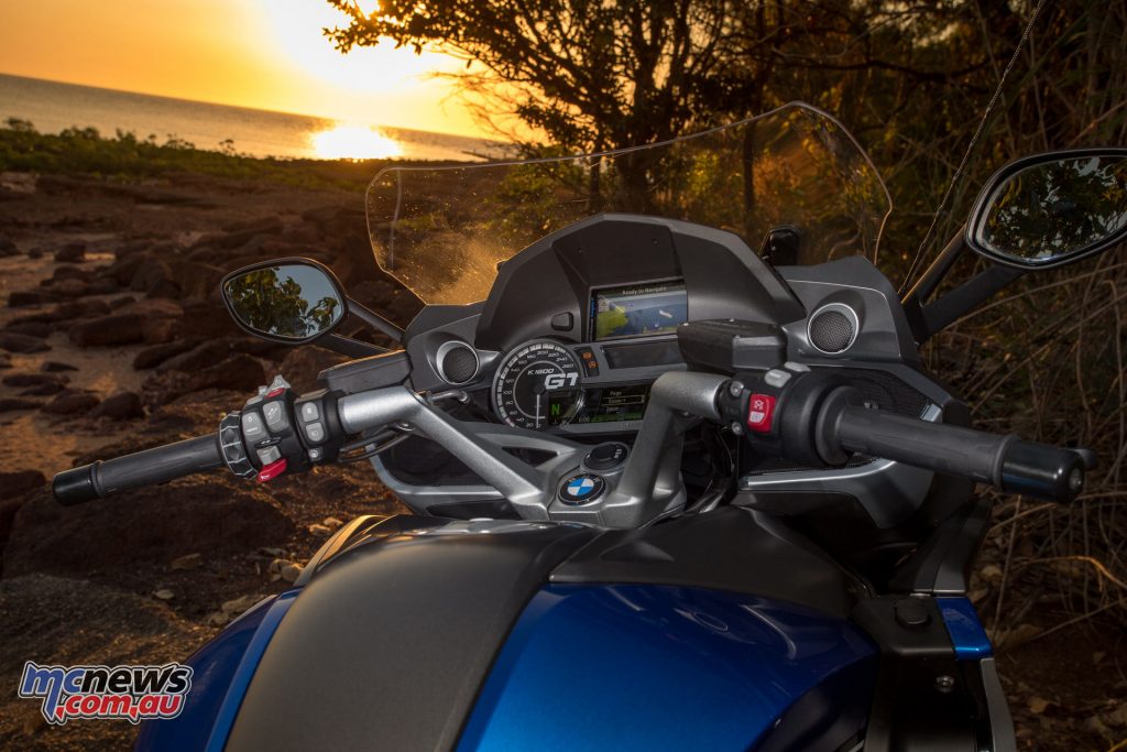 The BMW K 1600 GT overlooking Darwin's Fannie Bay - Image by Andrew Gosling