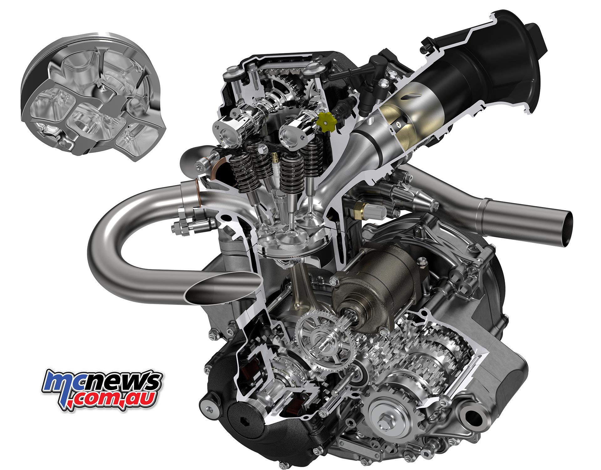 2018 CRF250R New DOHC Engine CRF450R Chassis MCNews