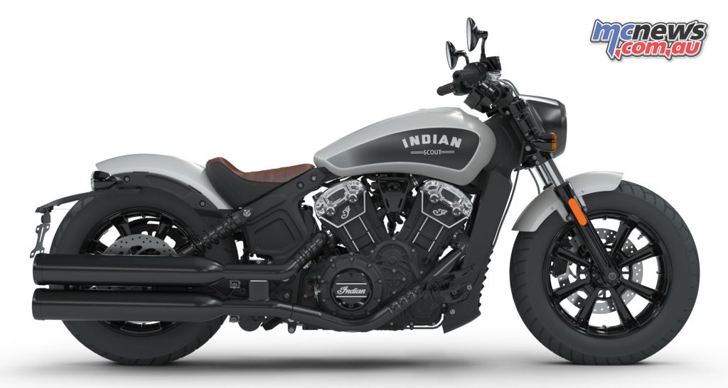 The Indian Scout Bobber in Star Silver Smoke