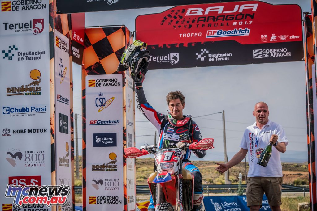 Joan Barreda wins his fourth Baja Aragon