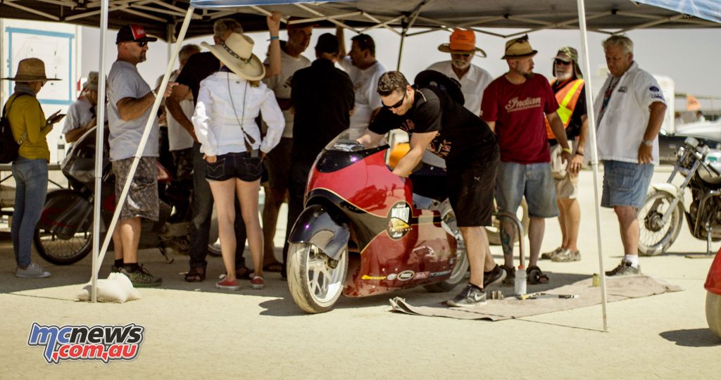 Preparation at El Mirage