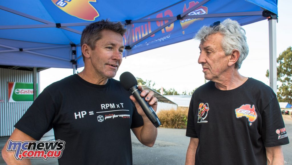 Troy Bayliss and Mark Bracks