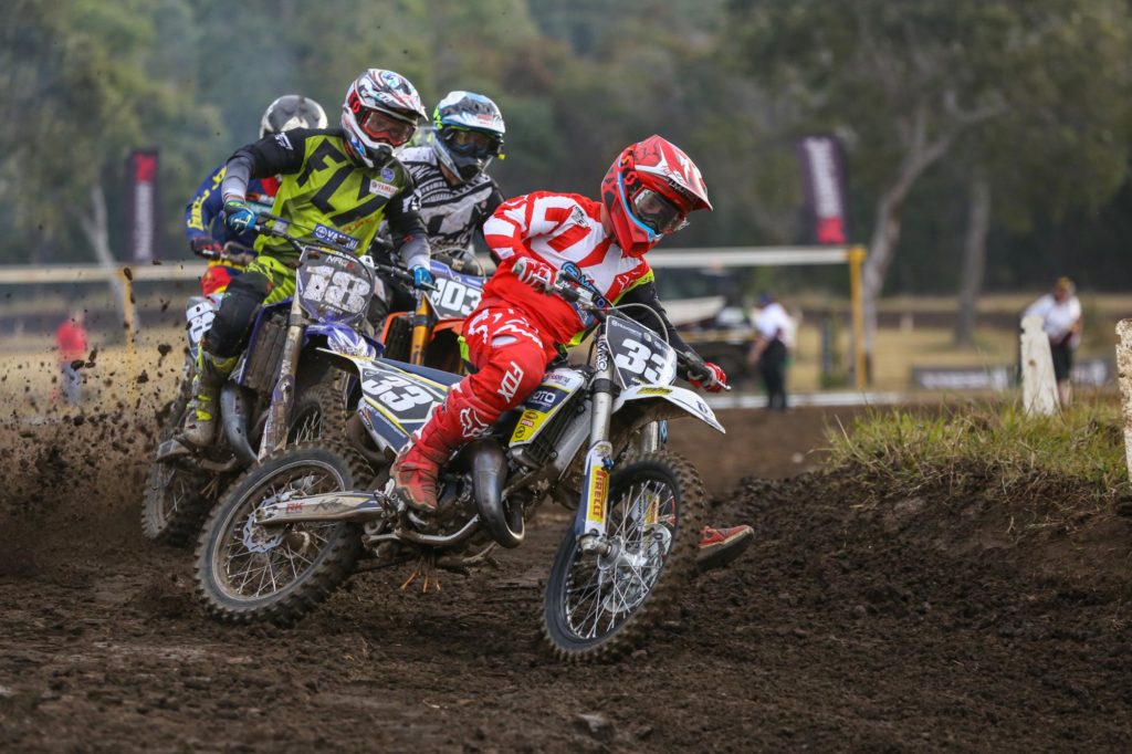 Mackie leads the 125cc Gold Cup start