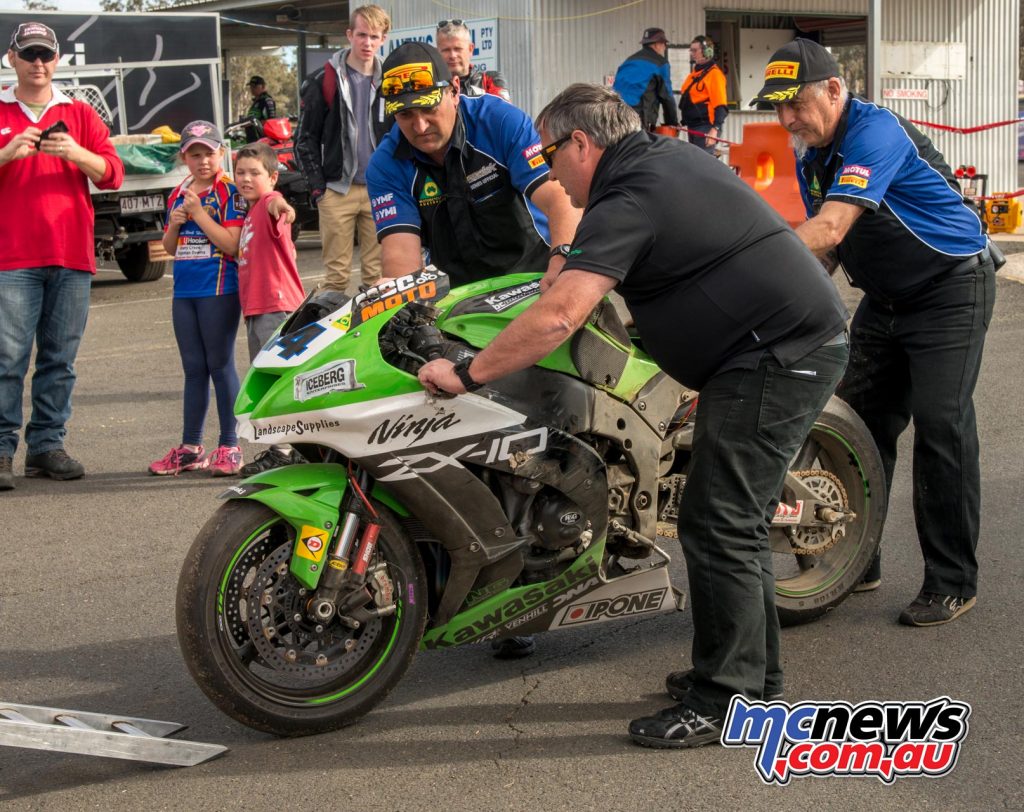 Robbie Bugden had been quietly racking up the points all season but had his first real stumble at Morgan Park - Image by Half Light