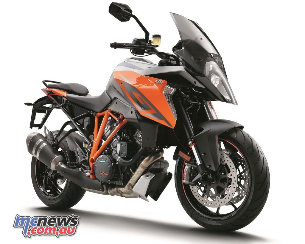 The Super Duke GT also features semi-active WP suspension front and rear